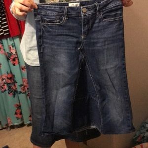 Aeropostale jean skirt
